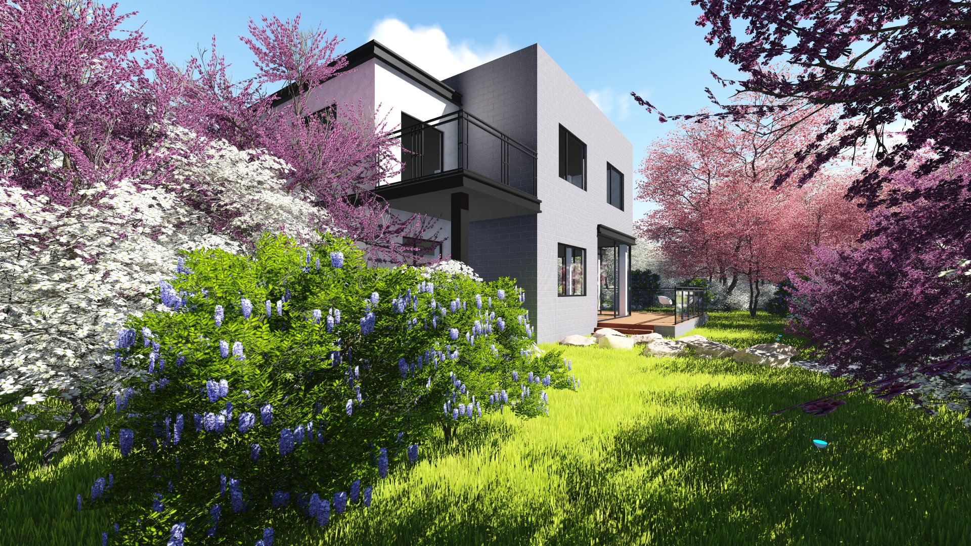 實施方案-黃島現代餐廳