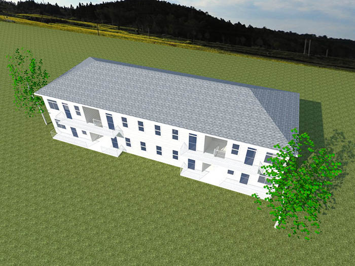 實施方案-輕鋼公寓樓