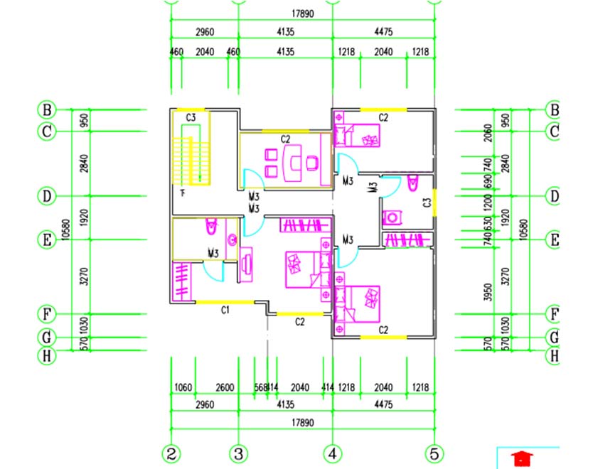 實(shí)施方案-湖北宜昌私人別墅