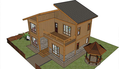 實(shí)施方案-私人別墅